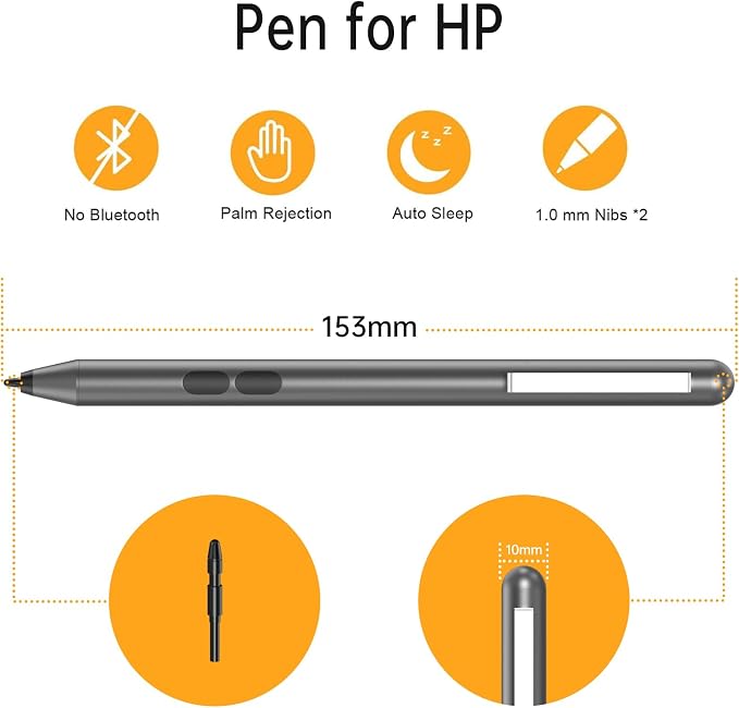 Stylus Pen for HP Omnibook, Pen for HP Envy x360 Pavilion x360 Specter x360 - Image 5