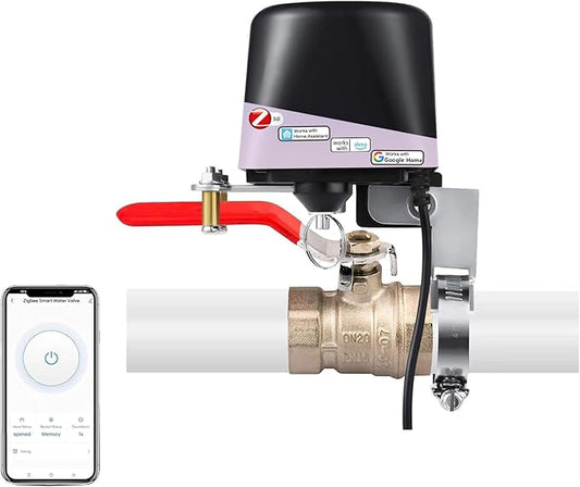 Jinvoo Zigbee Water Valve, Smart Water Valve, Sprinkler Controller, Electric by Jinvoo