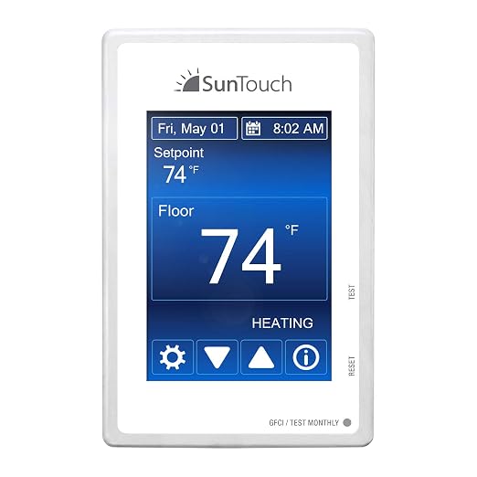 SunTouch SunStat Command Color Touchscreen Programmable Thermostat - Image 7