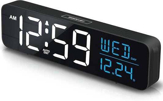 Peakeep Large Display Digital Alarm Clock by PEAKEEP