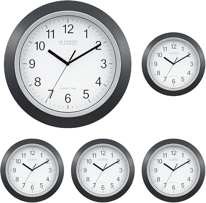 La Crosse Technology WT-3129B 12 Inch Atomic Analog Wall Clock by LaCrosseTechnology