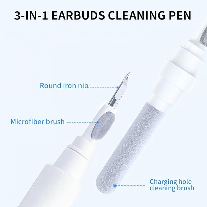 3 in 1 Cleaner Kit for AirPods Pro 1 2 3, Headsets Charging Case, Electronic - Image 2