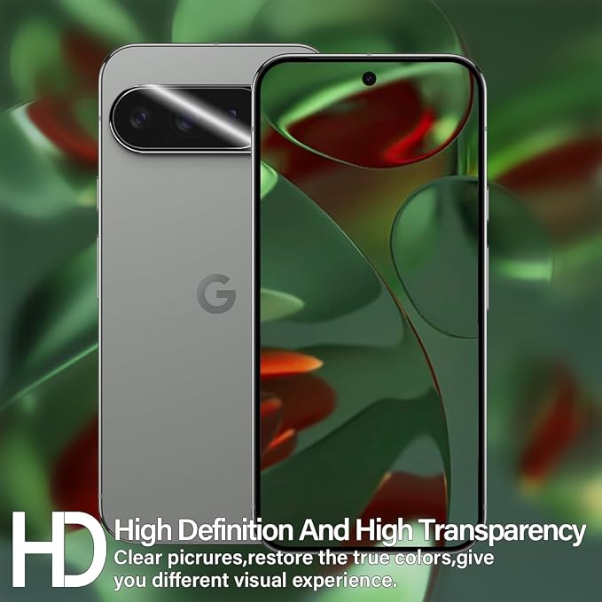 BIGFACE for Pixel 9 Pro Tempered Glass Screen Protector + Camera Lens Protector - Image 6