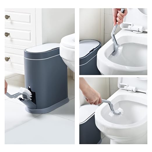 ELPHECO Bathroom Trash Can - Image 4