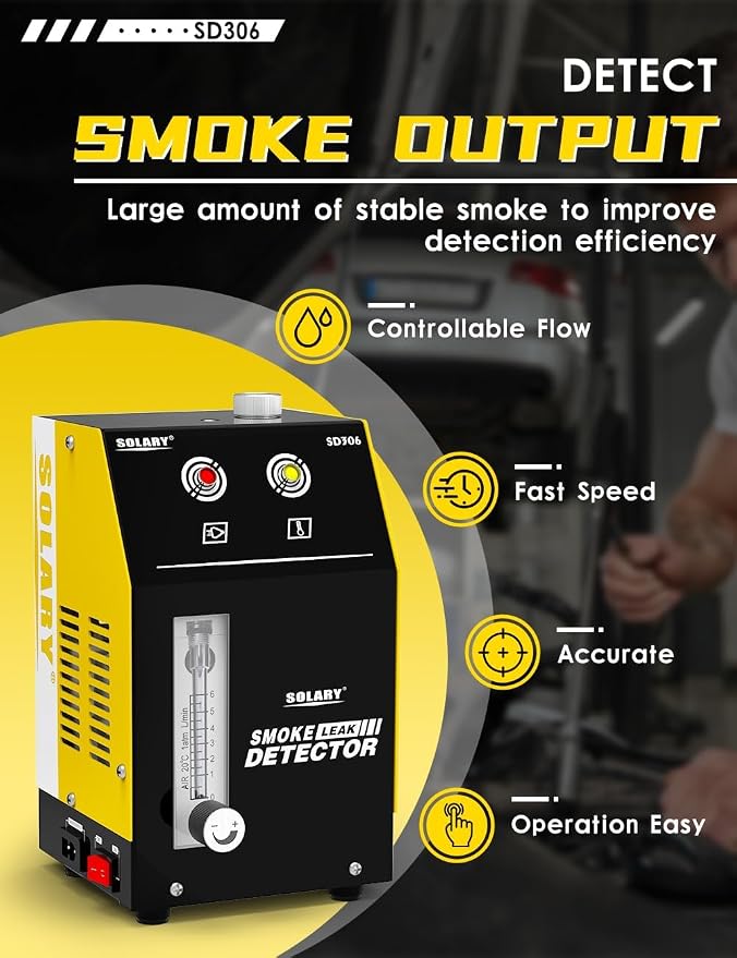 Automotive EVAP Smoke Machine Test - 12V DC Vacuum Smoke Leak Detector - Image 3