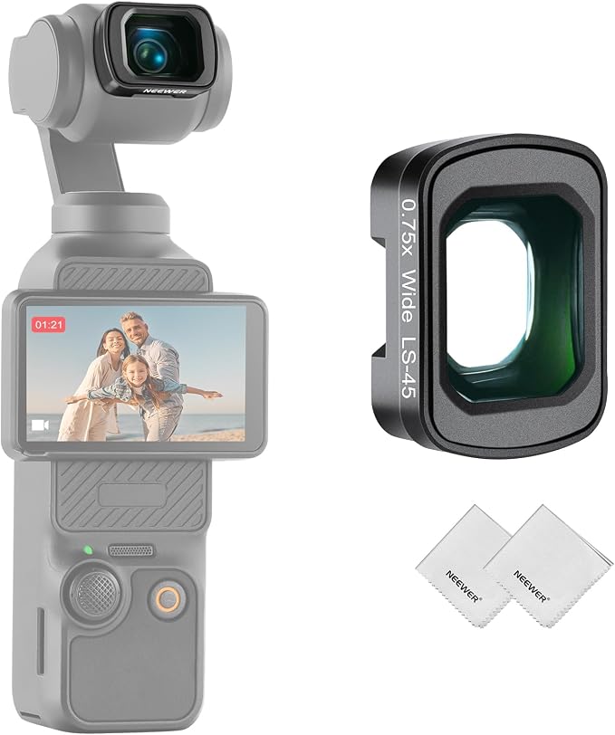 NEEWER 0.75x 108° FOV Wide Angle Lens Compatible by Neewer