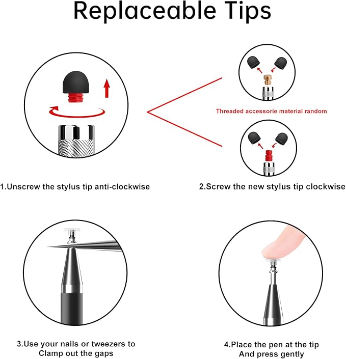 Bopomofo Stylus, 2-in-1 Stylus Pen - Image 5