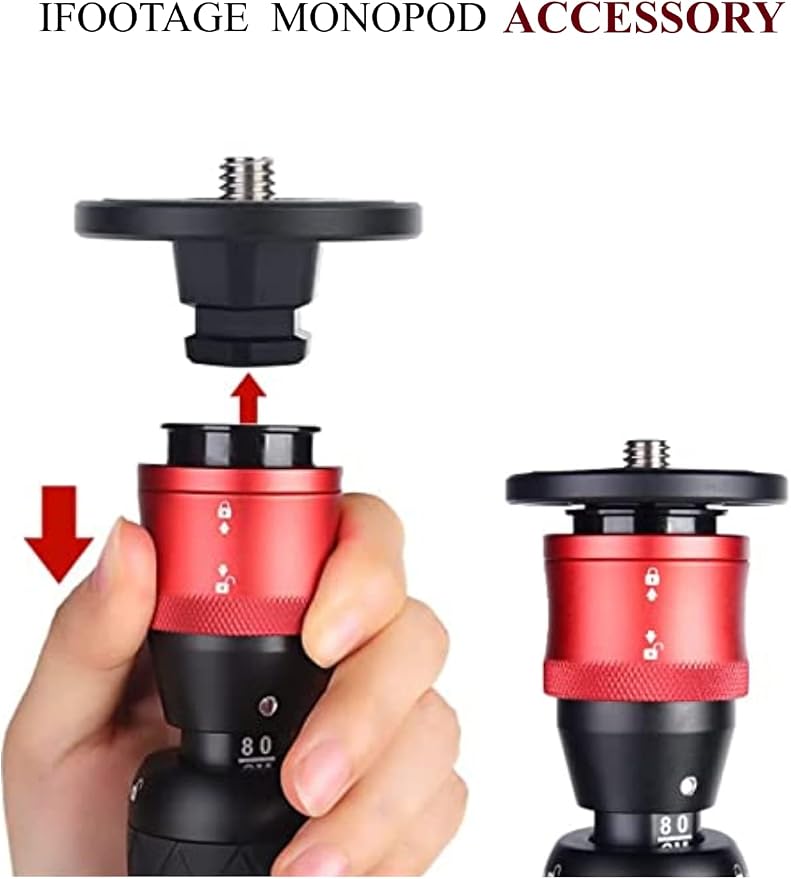 IFOOTAGE Quick Release Plate, Genuine Cobra 3 / Cobra 2 Quick Release Plate - Image 3