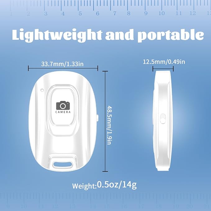 MAIRAN Rechargeable Wireless Camera Remote Shutter - Image 5