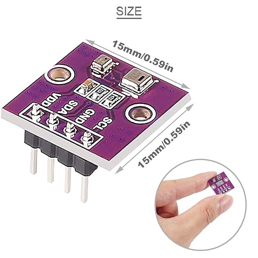 5 pcs Temperature Humidity Sensor Module Atmospheric Pressure Module AHT20 + - Image 3