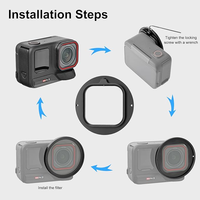 PULUZ 52mm Lens Filter Adapter Kit - Image 5