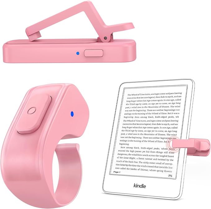 DATAFY Case-Friendly Remote Control Page Turner Ring by DATAFY