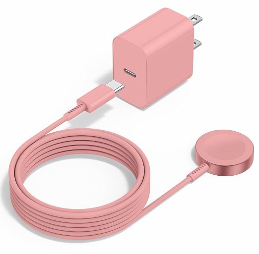 Upgraded Apple Watch Charger, Magnetic Fast Charger, USB C Charger Block Plug by Gyusity