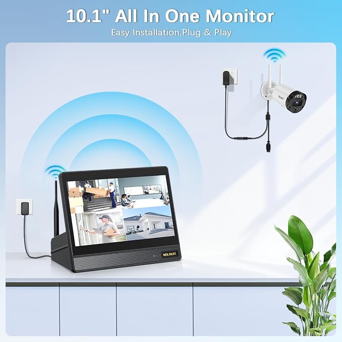 【All-in-One Security System】 Outdoor Wireless Security Camera System, Home - Image 7