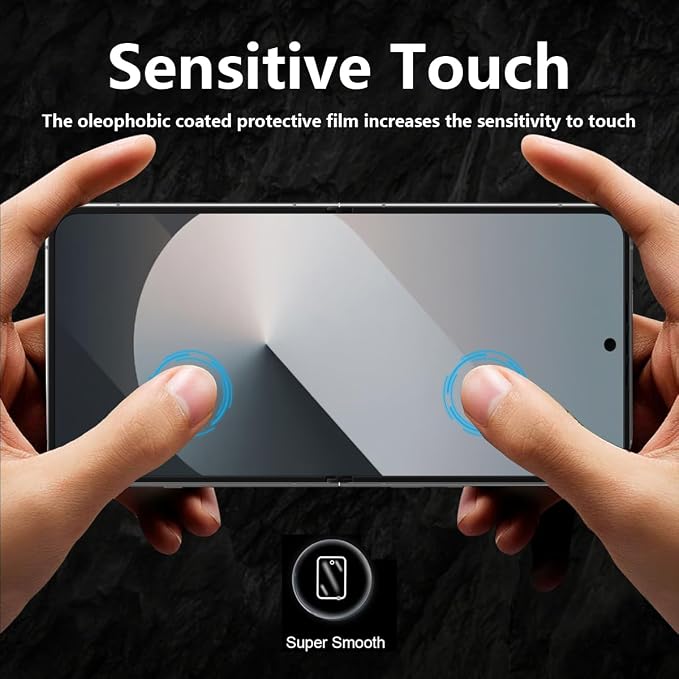 2 Pack Screen Protector for Samsung Galaxy Z Flip 6 Flexible TPU Film - Image 9