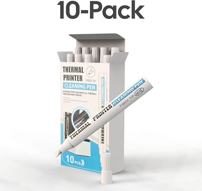 Thermal Printer Cleaning Pen 10 Pack – Printhead Cleaner - Image 4