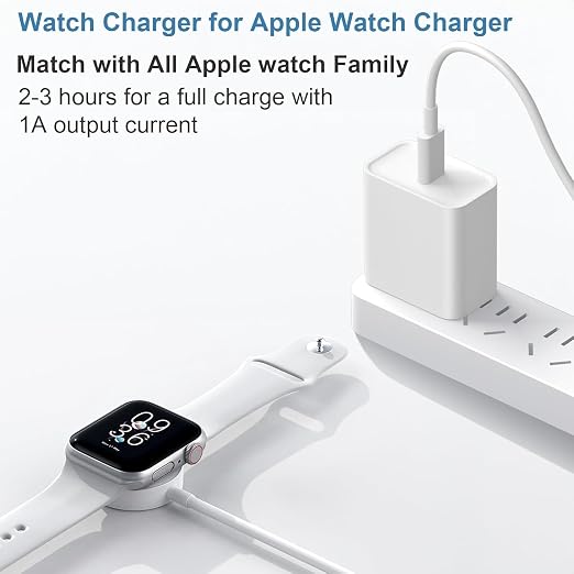 Fast Charge for Apple Watch Charger, 10FT Extra Long iWatch Charger Cable - Image 2