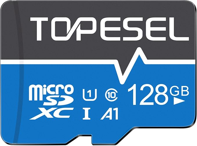 TOPESEL 128GB Micro SD Card by TOPESEL