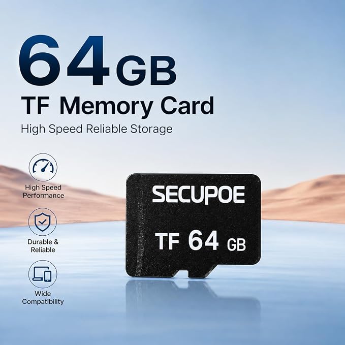 64GB TF Memory Card Class 10 FAT32 High Speed Reading/Writing - Image 2