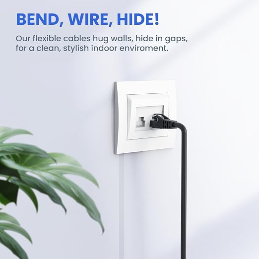 Cat 6 Ethernet Cable 150 ft, 10Gbps High Speed Ethernet Cable, Outdoor&Indoor - Image 7