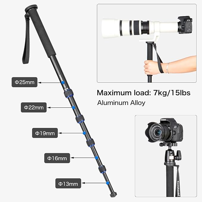 Koolehaoda Camera Aluminum Monopod - Image 4