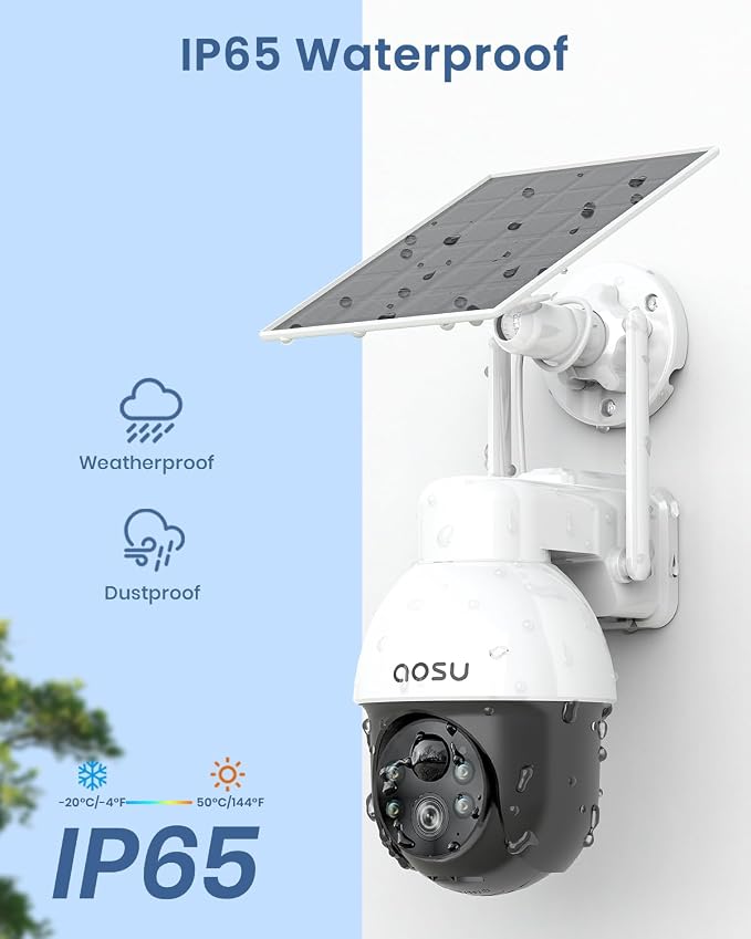 AOSU Solar Security Camera Wireless Outdoor - Image 7