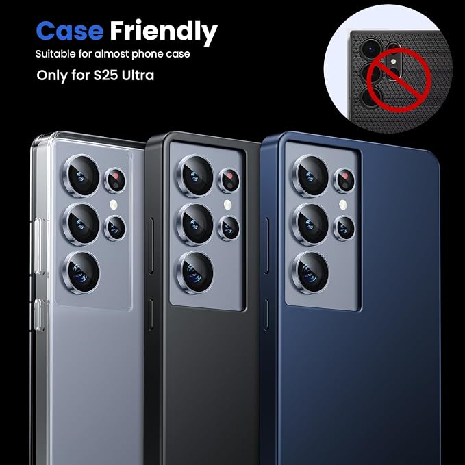 WSKEN for Samsung Galaxy S25 Ultra Camera Lens Protector - Image 5