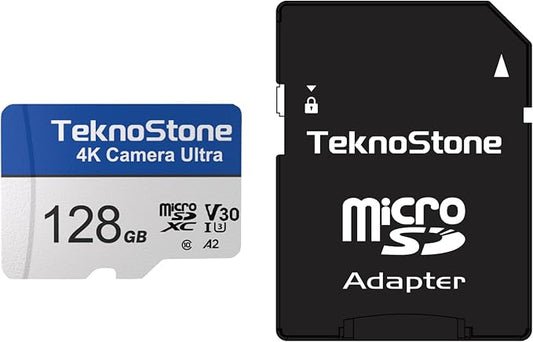 Camera 128GB MicroSDXC Flash Memory by Teknostone