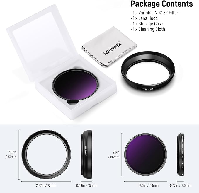 NEEWER 58mm Variable ND Filter - Image 9