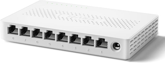 Tenda 8 Port 2.5G Ethernet Switch, Unmanaged Network Switch, 8 x 2.5 Gigabit by Tenda