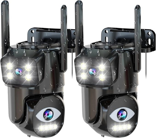 Security Cameras Outdoor Wifi, 5G/2.4G Cameras by LETSCEE