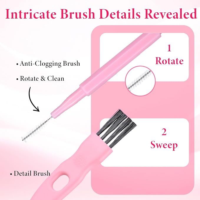 Sibba 20Pcs Cell Phone Cleaning Kit, Anti-Clogging Mini Brushes - Image 2