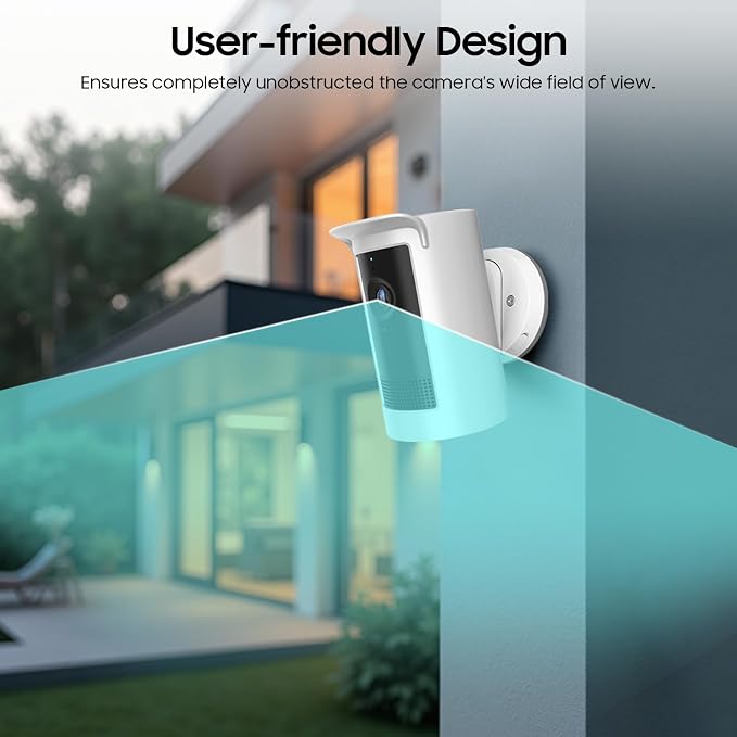 Fintie Silicone Case for Ring Outdoor Cam Plus, Soft Silicone Weather Resistant - Image 6