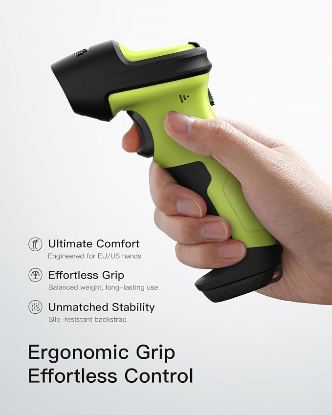Inateck Barcode Scanner, Wireless Scanner, 1 Charge 180 Days Standby, 35M Range - Image 5