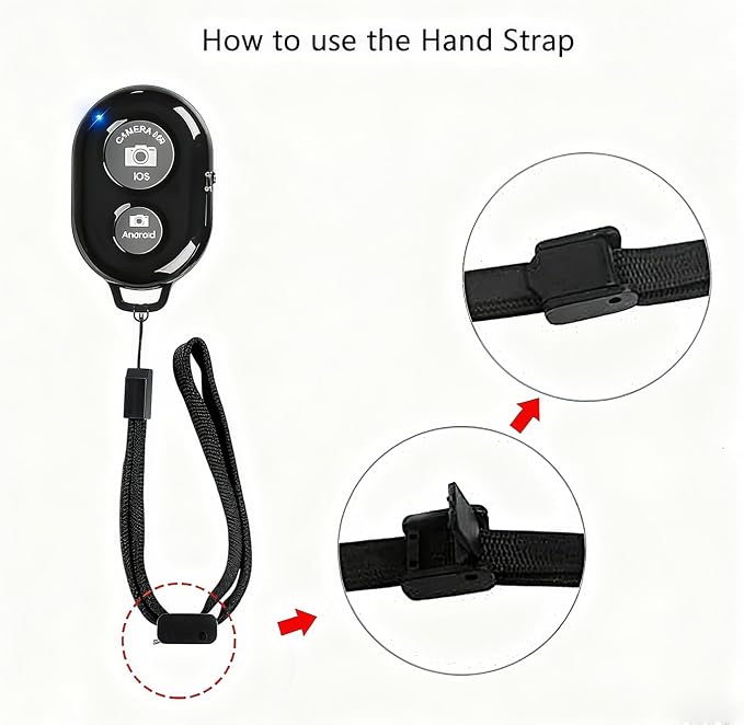 Cellphone Remote Shutter for Smartphones and Tablets, AOQIYUE Wireless Camera - Image 5