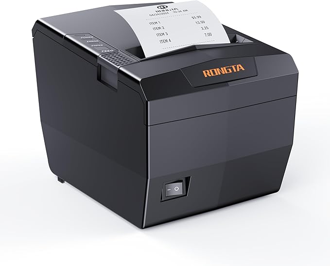 Rongta POS Receipt Printer, 80mm Thermal Printer by RONGTA