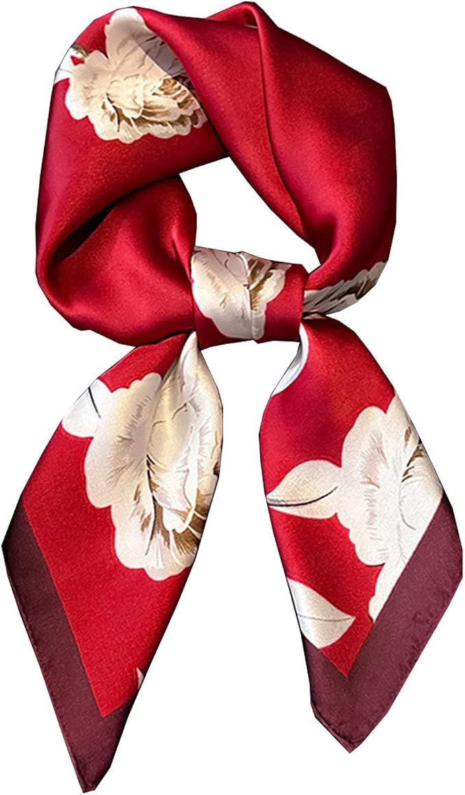 Silky Scarf for Women Lightweight Satin Bandanas Neck Hair Wrap For Sleeping by OnllhNiceScarfForWomen