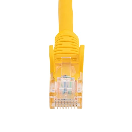 STARTECH.COM 25FT Yellow SNAGLESS CAT5E Patch Cable - Image 4