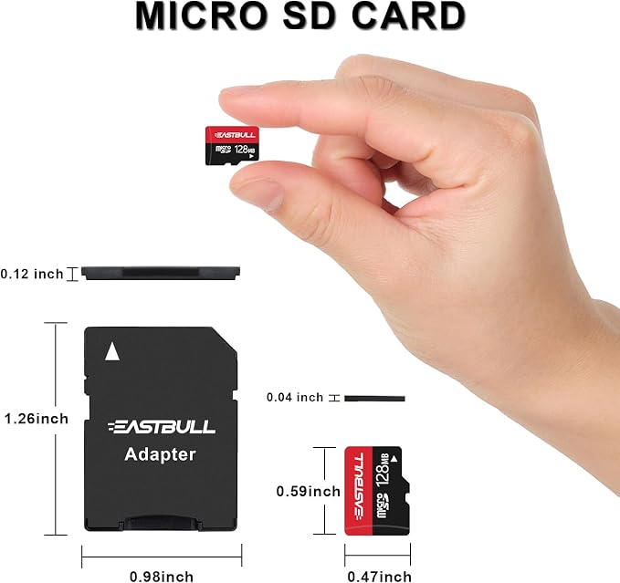 128MB 10-Pack of Micro SD Cards, EASTBULL SD Memory Cards 128MB SD Cards Pack - Image 4