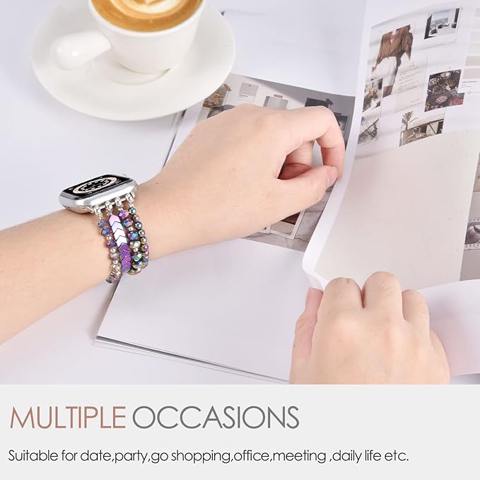 MOFREE Beaded Bracelet Compatible - Image 5