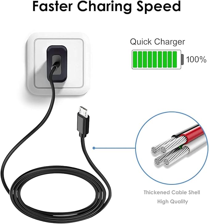 Charger Compatible with SimpliSafe Outdoor Camera Battery and Simplisafe - Image 2