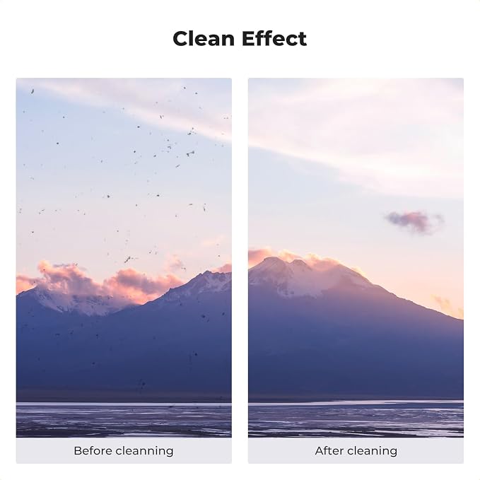 K&F CONCEPT 20ML*2 Camera Cleaning Solution, Microfiber Lens Cleaner Care Kit - Image 3
