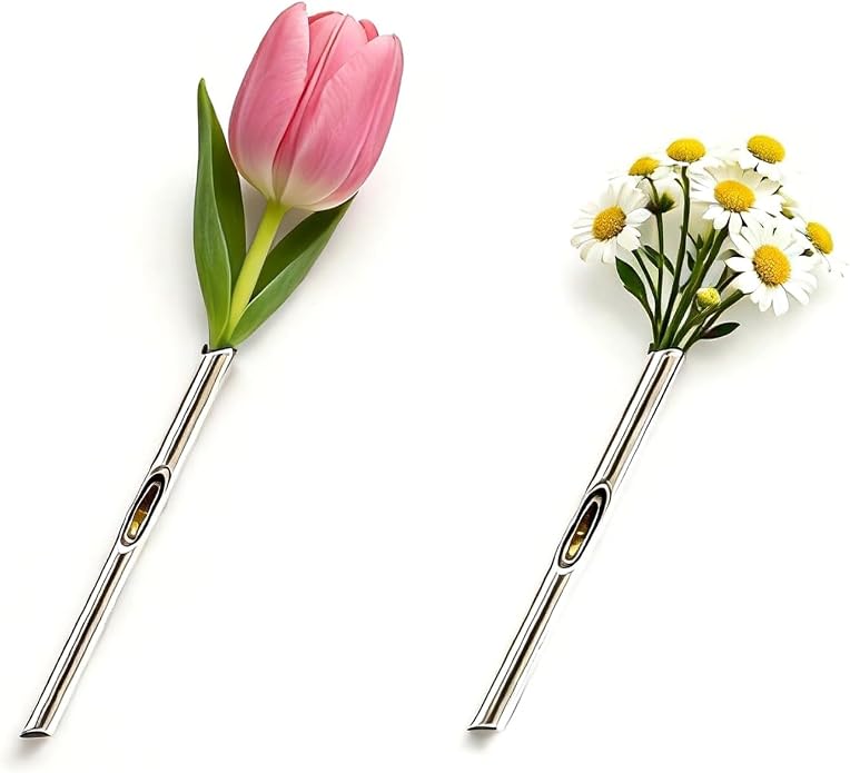 Flower Holder Brooch Pin for Women Flower Vase Brooch Back to School Teacher by RoeDolph