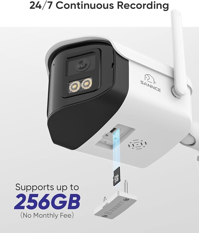 SANNCE 4MP Dual Lens Security Camera - Image 6