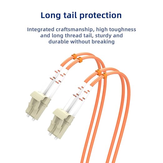 OM1 LC/UPC to LC/UPC Fiber Patch Cable - Image 5