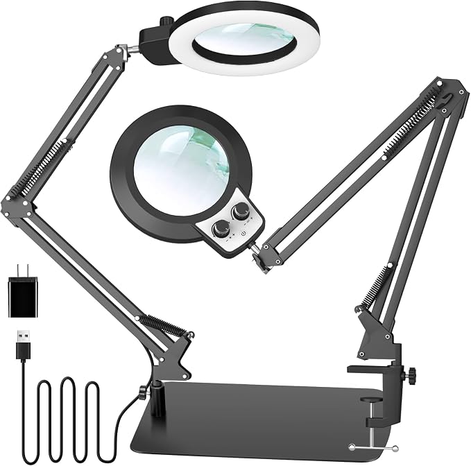 KIRKAS 12X Magnifying Glass by KIRKAS