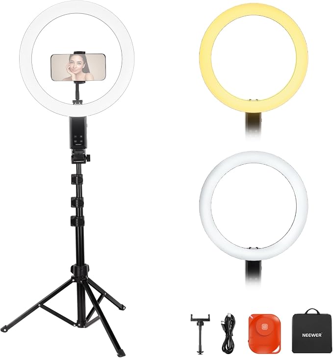 NEEWER 12" Selfie Ring Light by Neewer