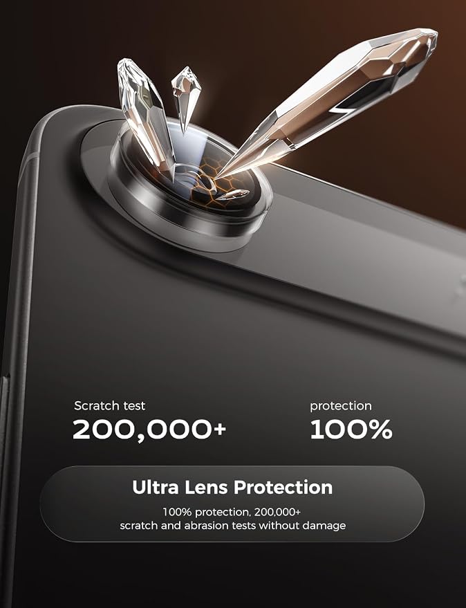 MAGIC JOHN for iPhone Air Camera Lens Protector 9H Aerospace Tempered Glass - Image 3