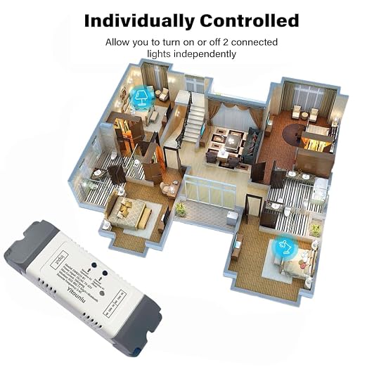EWeLink 2CH 7-32V WiFi RF Wireless Switching Relay, Point Self-Locking - Image 5