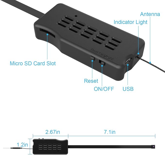 HiSpyCam Mini Camera DIY Module HD 1080P Camera Small WiFi Security Cameras - Image 2